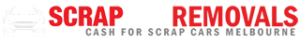 Scrap Car Removals white logo